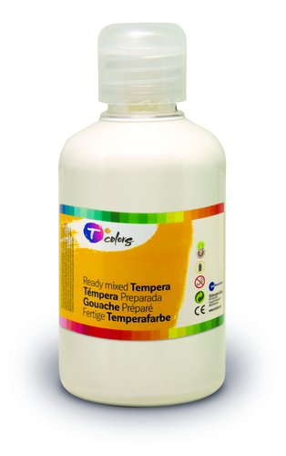Tempera Tcolors Liquida 500 Ml (Ampolla) Blanc