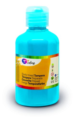 Tempera Tcolors Liquida 500 Ml (Ampolla) Cyan