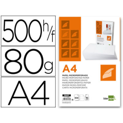 Paper Liderpaper A4 80G Paquet De 500H Bl Microp