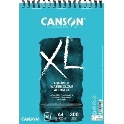Bloc De Dibuix Canson Xl Aquarelle Amb Espiral Gra Fi A4 300G 30H