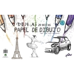 Bloc De Dibuix Olef Basico Encolat Llis A3 130G 20H