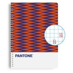 Bloc Escolofi Pantone Moods A4 80H Quadr.4X4 90G Emotion