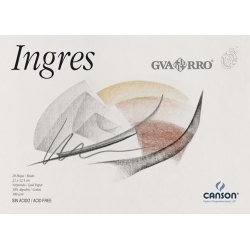 Bloc De Dibuix Guarro-Canson Ingres Encolat Paper Verjurat A3+ 108G 20H