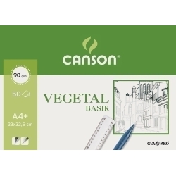 Bloc De Dibuix Guarro-Canson Basik Vegetal Encolat A4+ 95G 50H