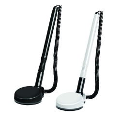 Bolígraf Forofis Amb Peanya Adhesiva Blanca O Negra Escriptura Blava