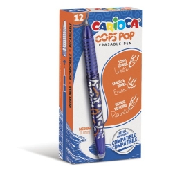 Bolígraf Carioca Oops Pop Esborrable Blaucaixa De 12