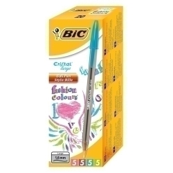 Bolígraf Bic Cristall Fun Caixa De 20 (5X4 Colors)
