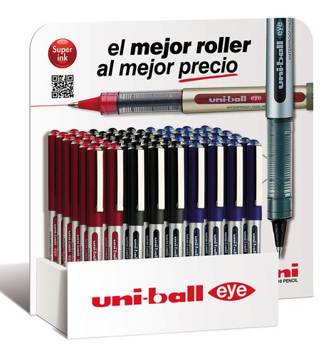 Roller T.Liq. Uni-Ball Eye Micro 0,5 (Ub-150) Expositor De 54