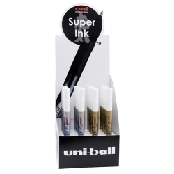Marcador T.Opaca Perm. Uni-Ball Paint Marker 1,0 (Px-203) Expositor De 16 (8 Or I 8 Plata)