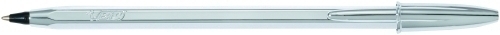 Bolígraf Bic Cristall Plata