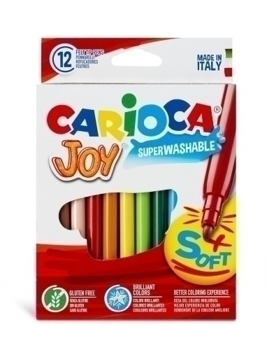 Retolador Fibra Carioca Joy Estoig De 12