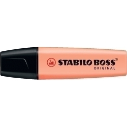 Marcador Fluor Stabilo Boss 70 Pastís Melocoton