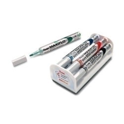 Marcador Pissarra Pentell Maxiflo Mwl5S Conico 2 Mm. Assortiment Set De 4