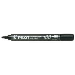 Marcador Permanent Pilot Marker Sca-100 Conico 1,0 Mm Negre