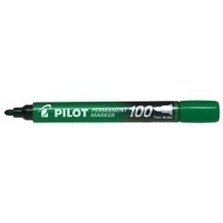 Marcador Permanent Pilot Marker Sca-100 Conico 1,0 Mm Verd