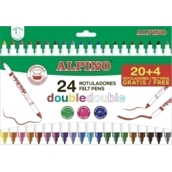 Retolador Fibra Alpí Double Double Bossa De 24 (20+4 Sense Càrrec)