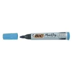 Marcador Permanent Bic Marking 2000 Conico Blau