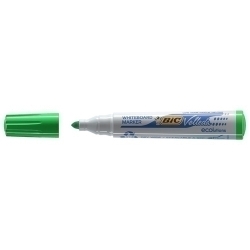 Marcador Pissarra Bic Velleda 1701 Conico Verde