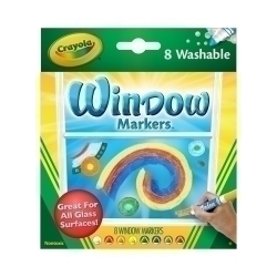 Retolador Fibra Crayola Es pot rentar Per a Finestra Caixa De 8