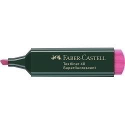 Marcador Fluor Faber-Castell Textliner 48 Rosa