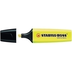 Retolador fluorescent groc Stabilo
