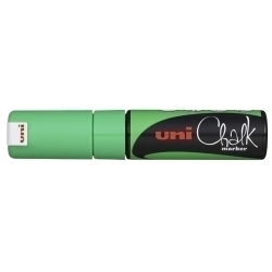 Marcador Guix Liquida Uni-Ball Chalk Marker Pwe-8K 8.0 Mm Verd