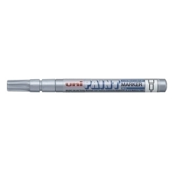 Marcador T.Opaca Perm. Uni-Ball Paint Marker 0,8 (Px-21) Plata