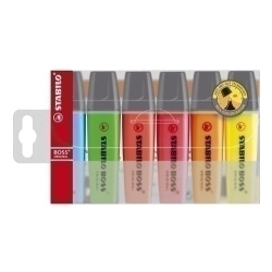 Marcador Fluor Stabilo Boss 70 Estoig De 6