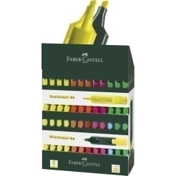 Marcador Fluor Faber-Castell Textliner 48 Expositor De 120