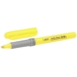Marcador Fluor Bic Brite Liner Grip Groc