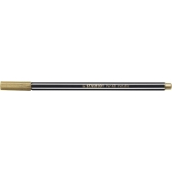 Retolador Fibra Stabilo Pen 68 Metallic Daurat