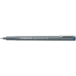 Retolador Calibrat Staedtler 308 Pigment Liner 0,3 Mm Blau