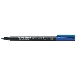 Retolador Permanent Staedtler 317 Lumocolor (M) Blau