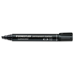 Marcador Permanent Staedtler 350 Lumocolor Bisel·lat Negre