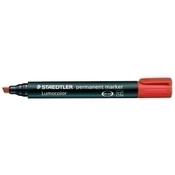 Marcador Permanent Staedtler 350 Lumocolor Bisellat Vermell
