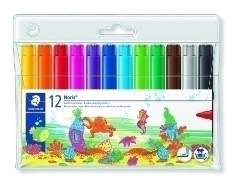 Retolador Fibra Staedtler 340 Watercolour Estoig De 12