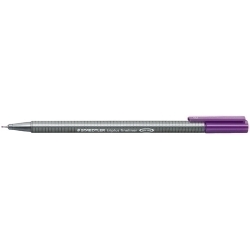 Retolador Fibra Staedtler 334 Triplus Fineliner Violeta