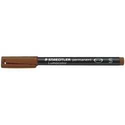 Retolador Permanent Staedtler 313 Lumocolor (S) Marron
