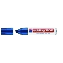 Marcador Permanent Edding 800 Bisellat Blau