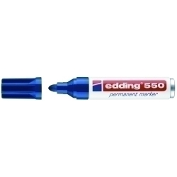 Marcador Permanent Edding 550 Conico Blau