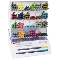 Retolador Fibra Edding 1300 Expositor De 200