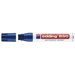 Marcador Permanent Edding 850 Bisellat Blau
