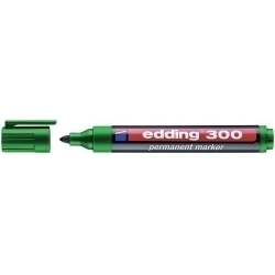 Marcador Permanent Edding 300 Conico Verde
