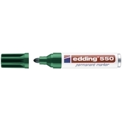 Marcador Permanent Edding 550 Conico Verde