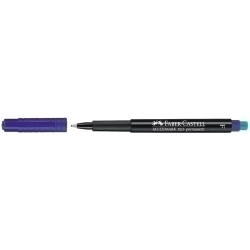 Retolador Permanent Faber-Castell Multimark F Blau