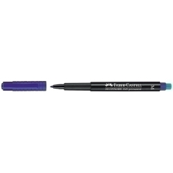 Retolador Permanent Faber-Castell Multimark M Blau