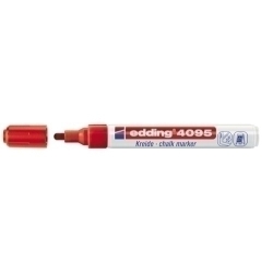 Marcador Guix Liquida Edding 4095 Conico Rojo