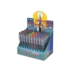 Roller Gel Pilot G-Tec-C4 Expositor De 60