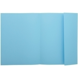 Subcarpeta Exacompta Super 160 1 Solapa 160G A4 Blau Clar Paquet De 100