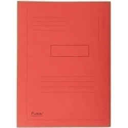 Subcarpeta Exacompta Forever 2 Solapa 290G A4 Vermell Clar Paquet De 50